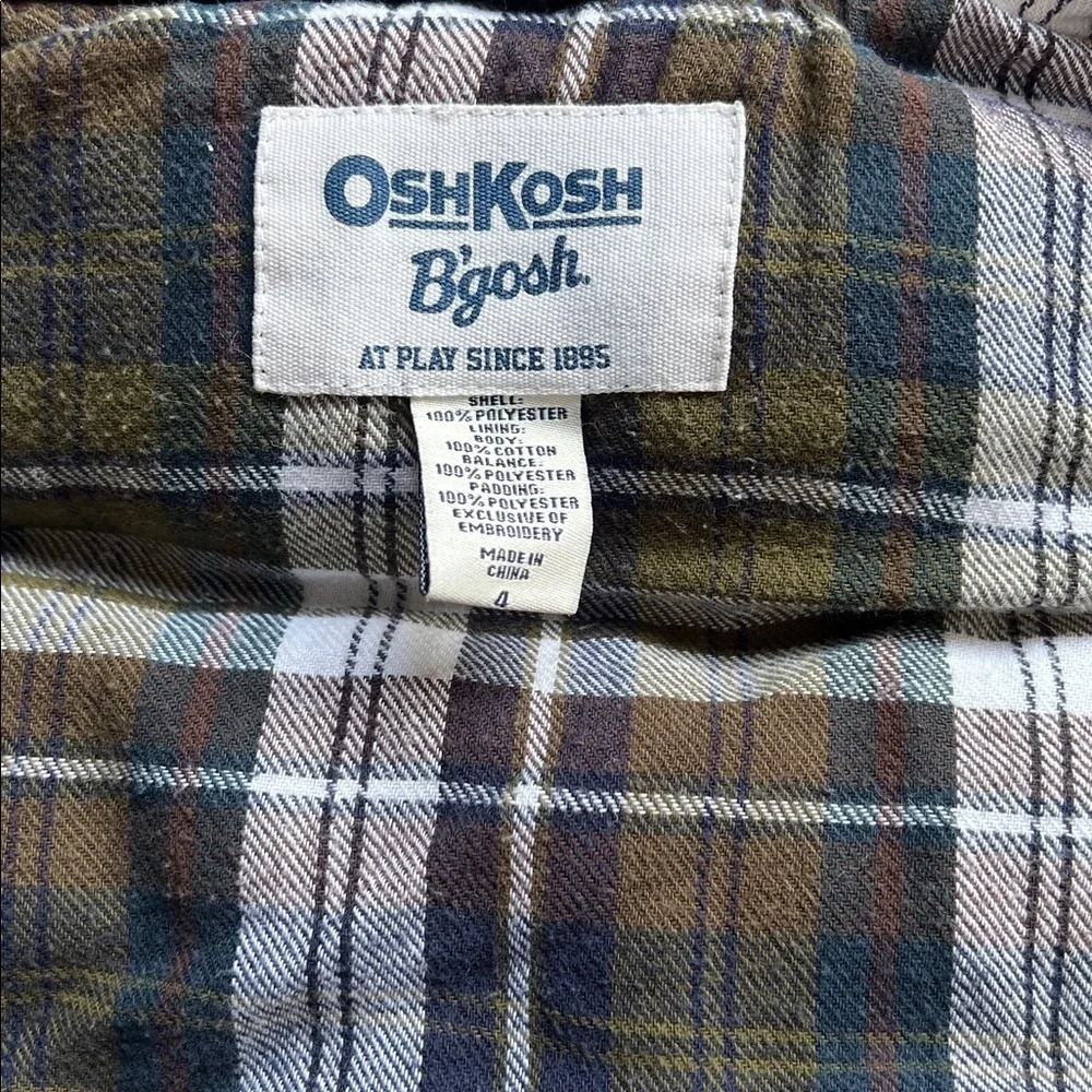 Oshkosh B’gosh navy quilted child’s winter vest 4